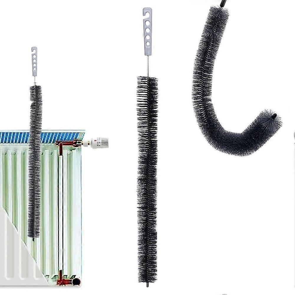 Flexible element brush for hard-to-reach areas