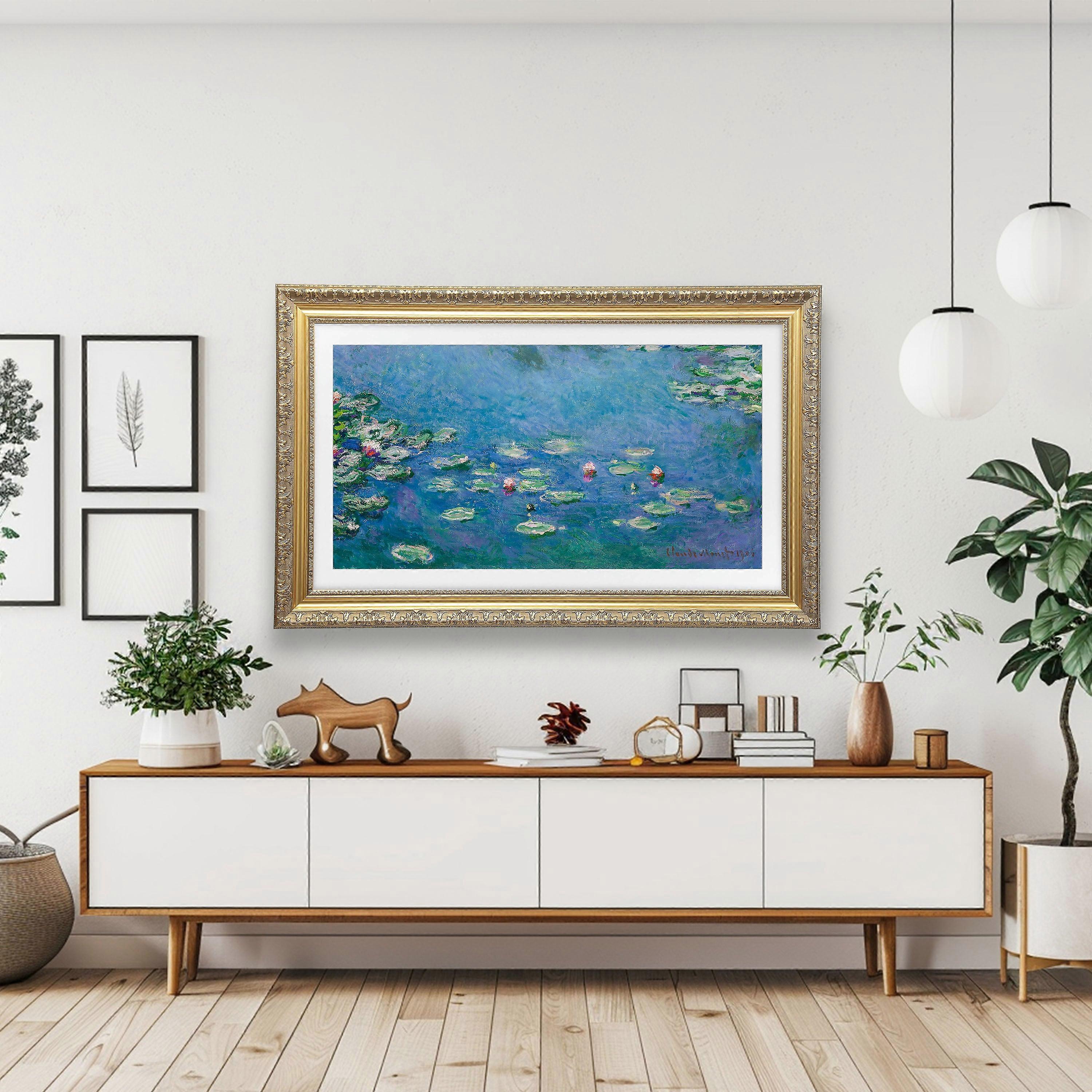 Frame for tv decorative frame samsung for frame gold and silver