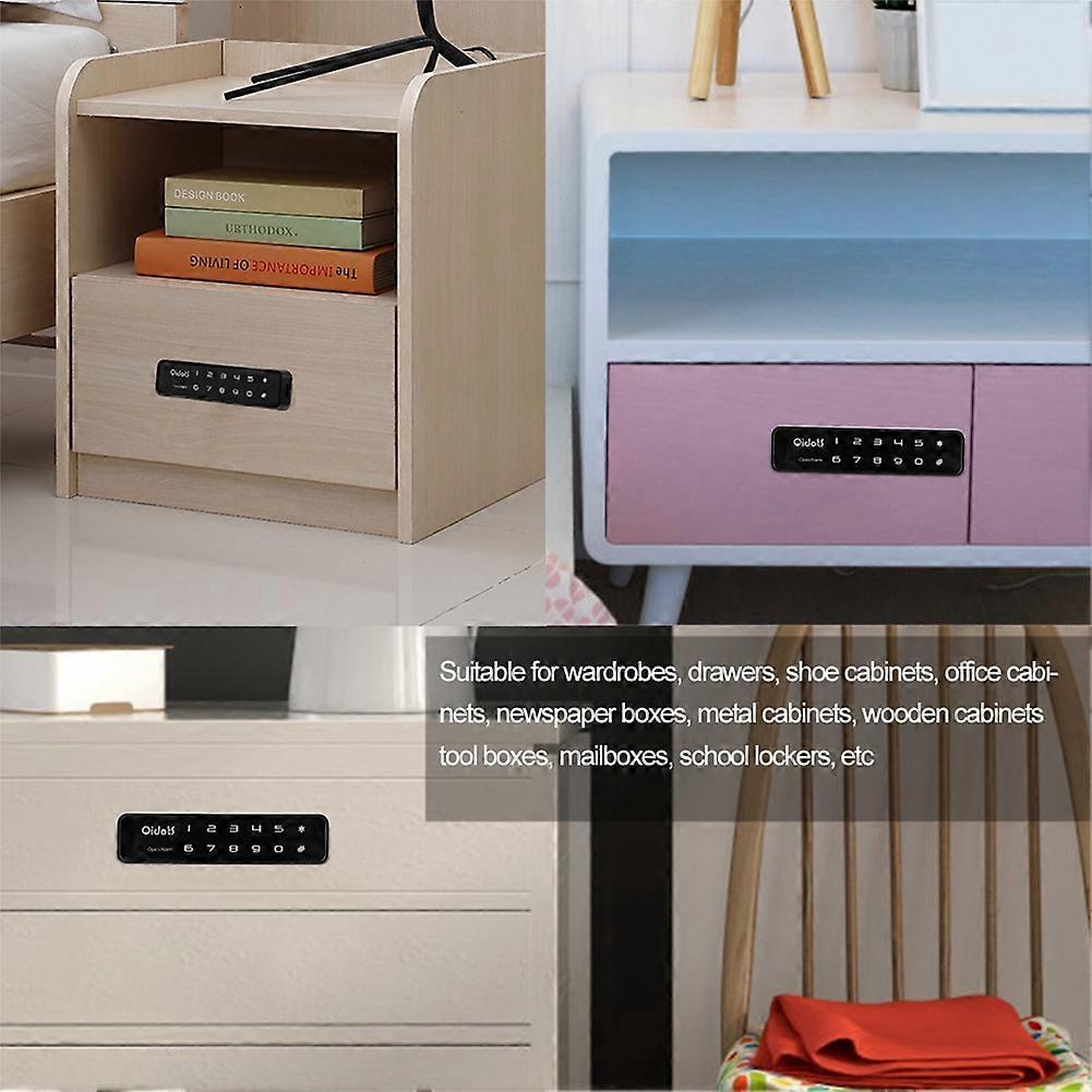 Digitaal elektronisch 12-knops slot Keyless Password Security Lock voor ladekasten