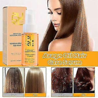 Natural Moroccan Albumin Oil Hair Serum Anti-Frizz Hair Repair Care Treatment Essential Oil 50ml