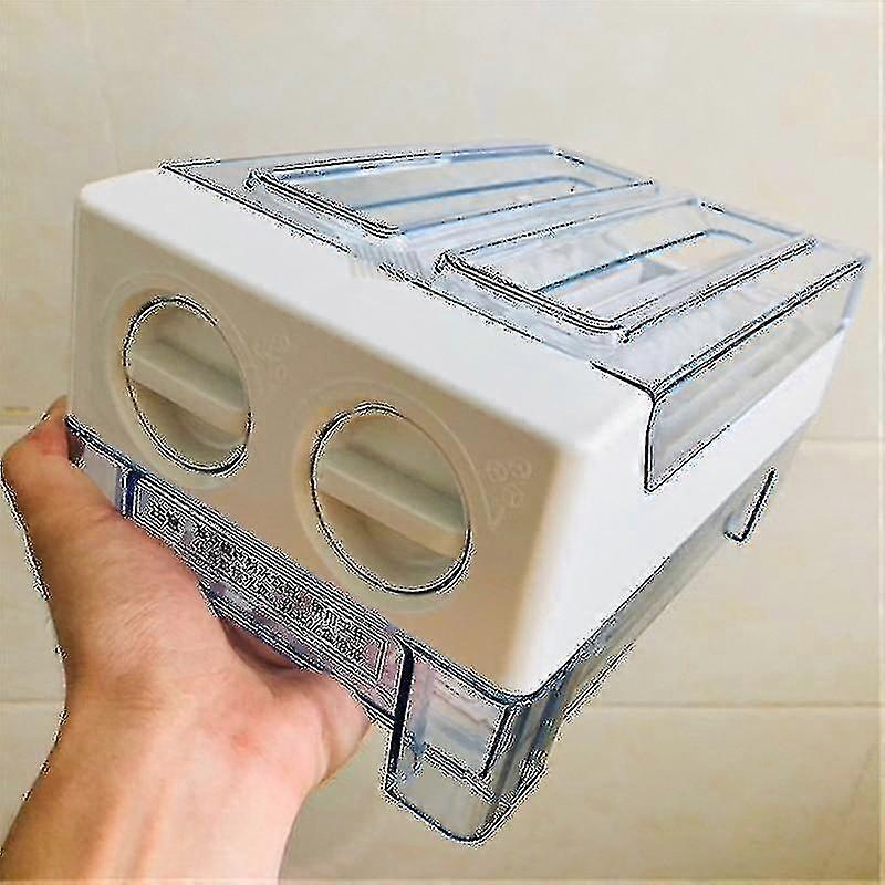 Refrigerator Storage Drawer 30 Grid Small Ice Cube Mould Box Popsicle Molds Maker-YKY416