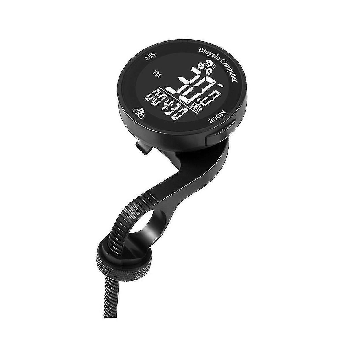 Wireless Bike Computer Waterproof Mountain Bicycle Odometer Multi Functional Lcd Screen Cycling Spe