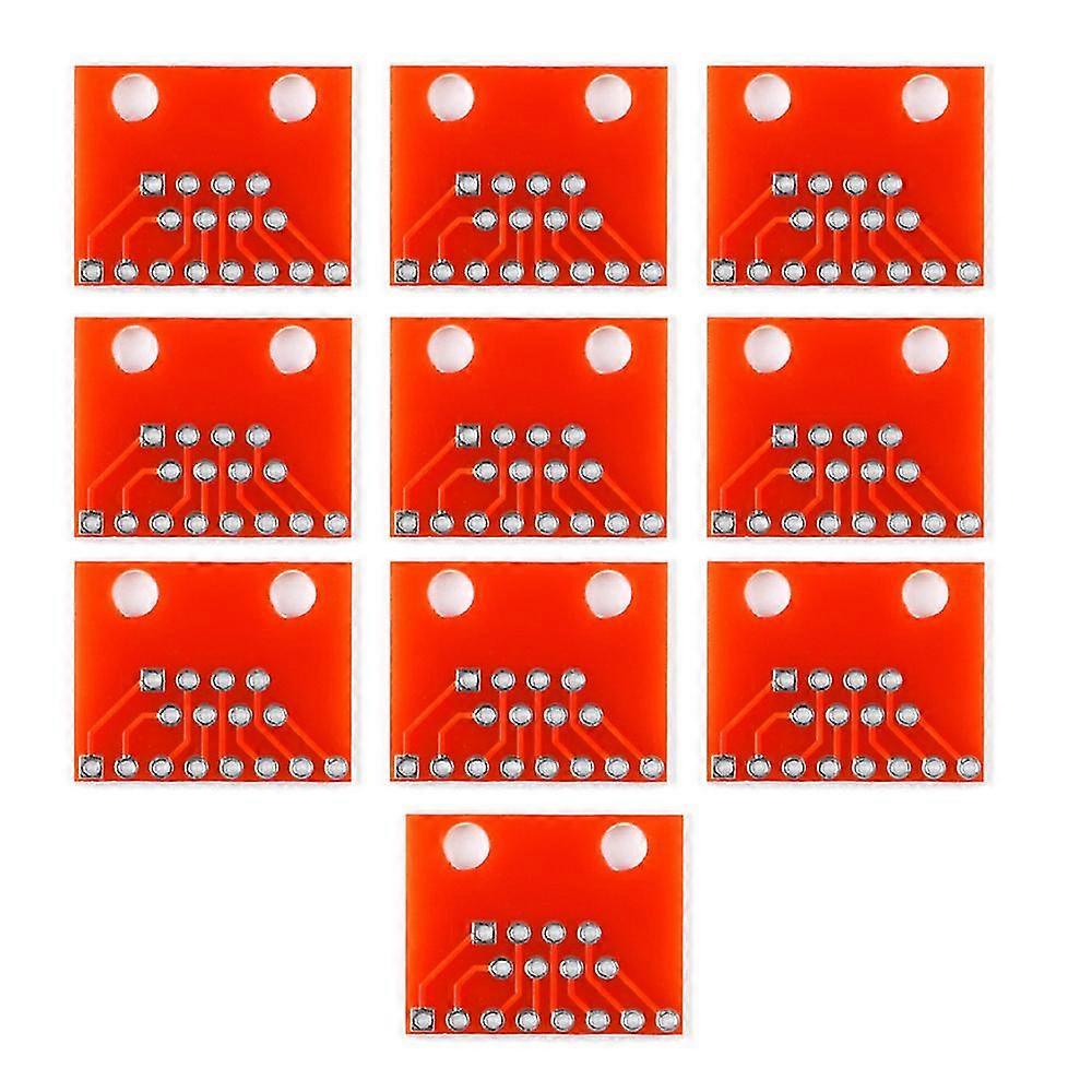 Conectores modulares portáteis de 10pcs / Conectores Ethernet Rj45 Breakout Board Adapter Connector Modul