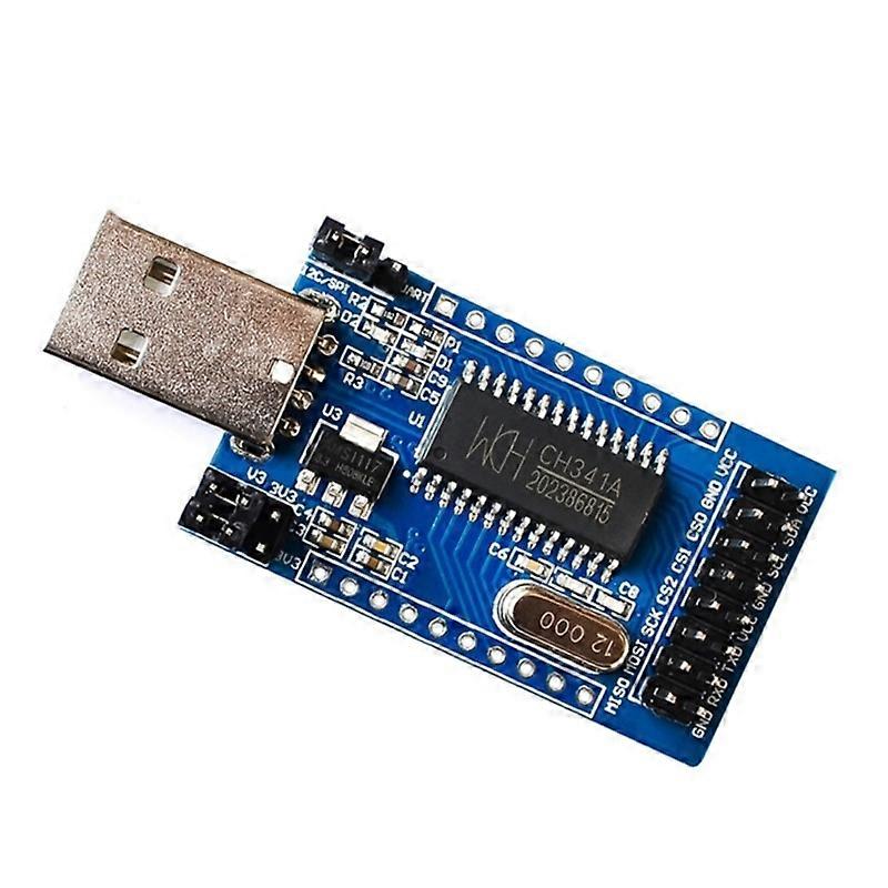 USB to UART IIC ISP I2C CH341 Programmer Converter Parallel Port Converter
