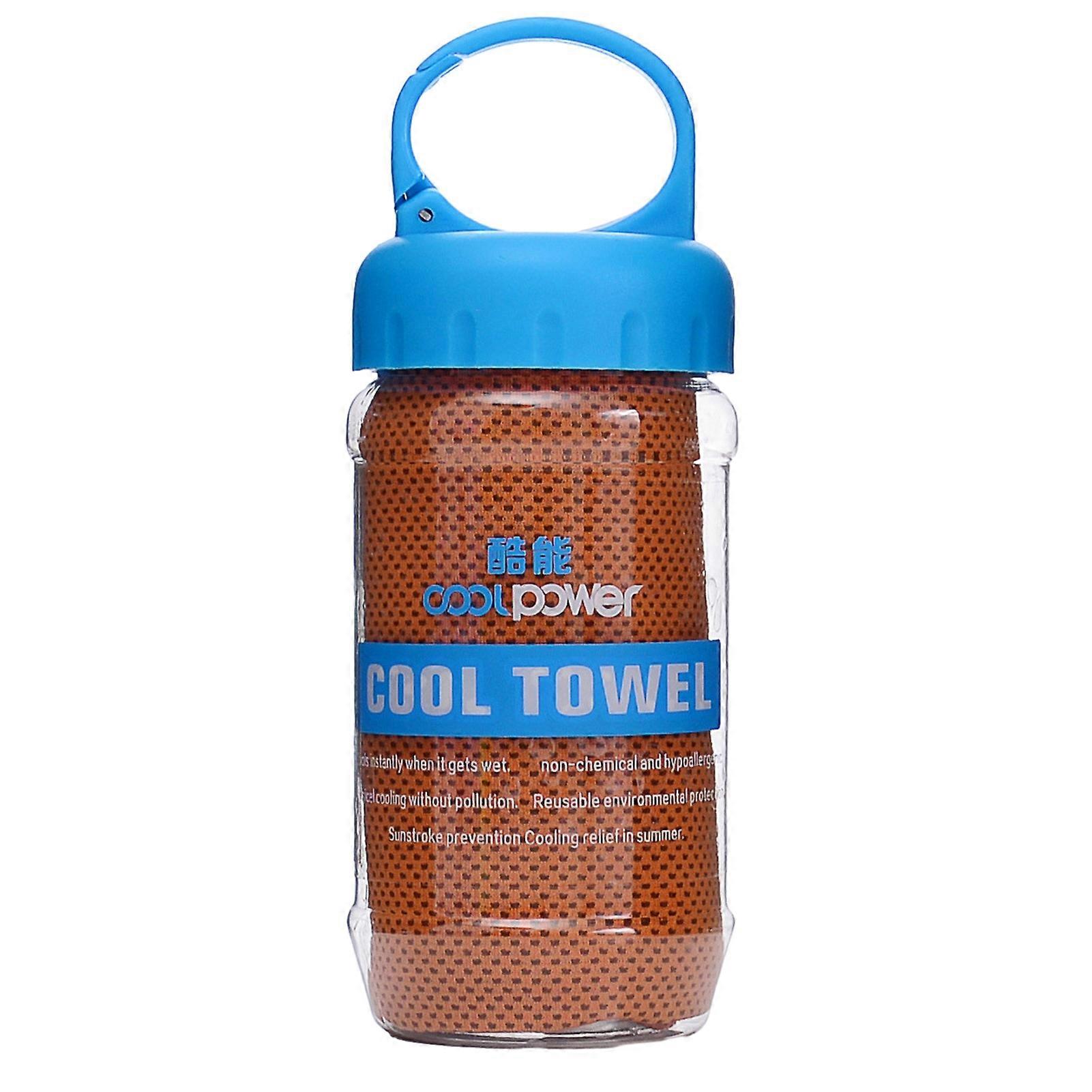 Instant Cooling Towel Extra Soft Quick Dry Sweat Absorption Breathable Running Yoga Workout Chilly Towel Sports Supplies KAESI