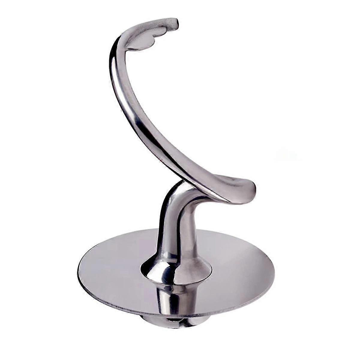 Rustfritt stål spiral deigkrok for KitchenAid Stand Mixer, passer 4.5-5 QT miksebolle for Tilt-He