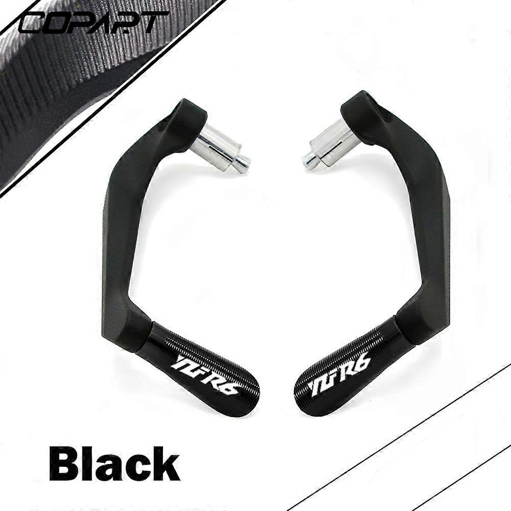 אופנוע 7/8 22mm CNC ידיות כידון אוניברסליות ידיות מצמד בלמים מגן מגן עבור ימאהה YZF-R6 YZFR6 YZF R6 כל השנים