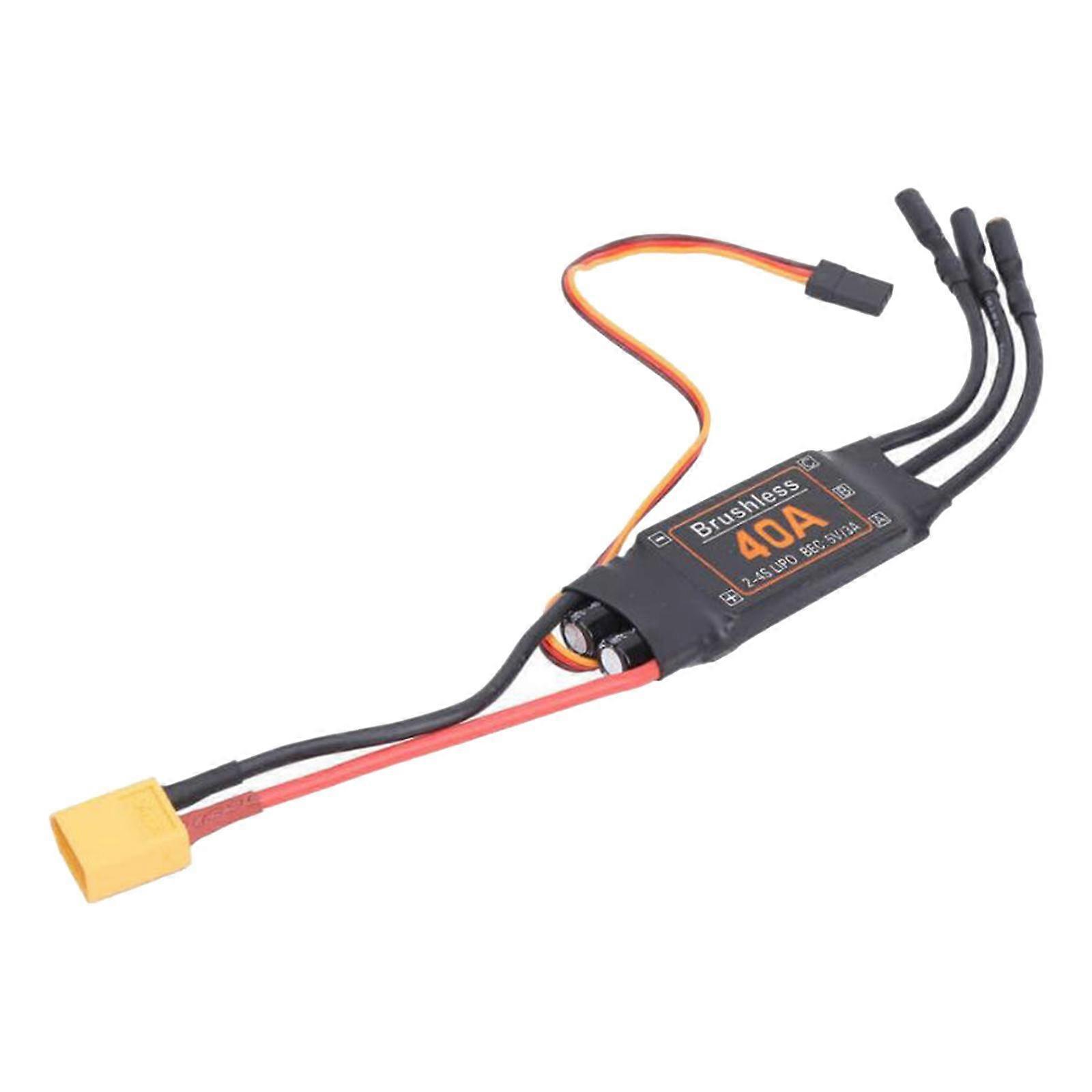 RC Brushless ESC Low Battery Protection for RC Quadcopter Accs Replaces 40A