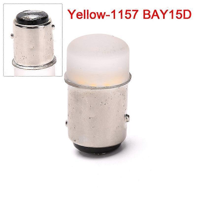 1pc Led Bulb 1156/1157 Led Car Turn Signal Stop Lamp Daytime Running Light 12v Auto White Yellow Red