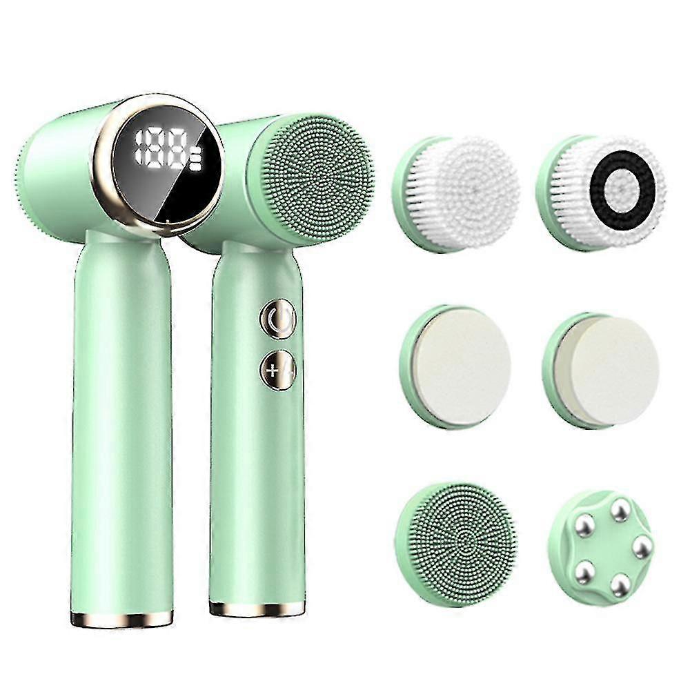 Silikone ansigtsrensebørste vandtæt ansigtsrenser fjernelse af hudorme akne porerens hudforyngelse skønhedsplejemaskine