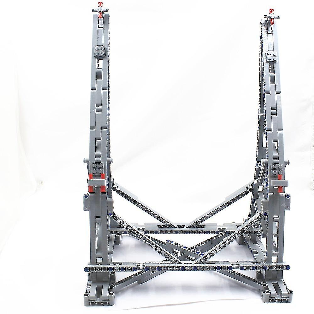 Vertical Display Stand For Millennium Falcon-self Locking Brick
