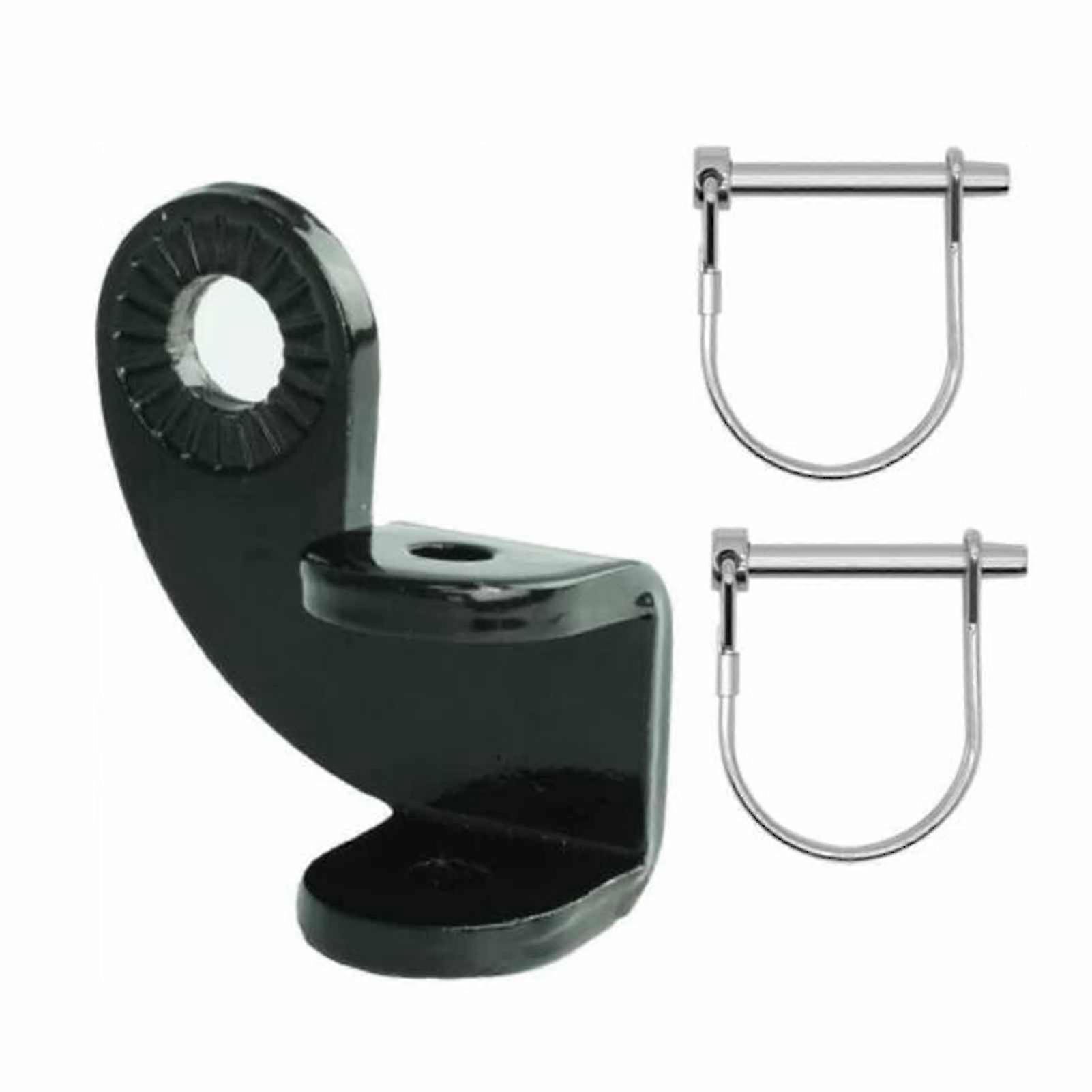 1 Set Bicycle Trailer Coupling Strong Rust-proof Corrosion Resistant Universal Heavy Duty Connector Carbon Steel Baby Stroller Trailer Towing Hitch Bi