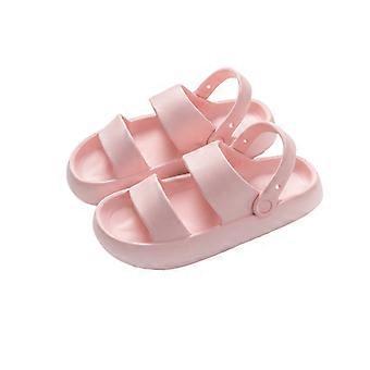 Paar flache Schuhe Sommer weicher Boden Hocker flache Schuhe verschleißfeste Sandalen und Hausschuhe