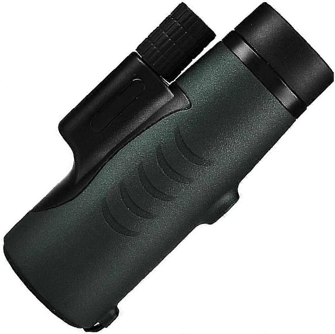 8x42 High Power Power Monocular Telescope Compact Scope Portable Waterproof,Green