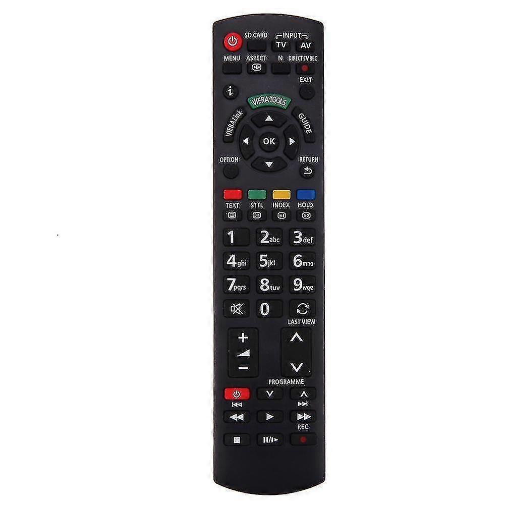Replacement Tv Remote Control For Panasonic N2qayb Eur Black One Size