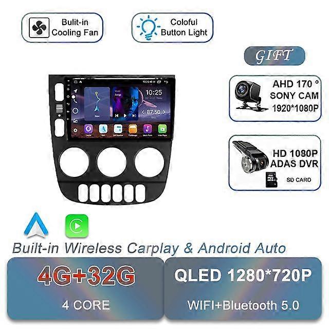 Android 13 Für Mercedes Benz M-Klasse W163 ML 1997 - 2005 Autoradio Video Multimedia Player Navigation GPS Carplay IPS