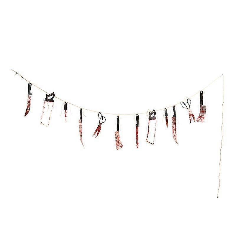 1pcs Banner Halloween-c