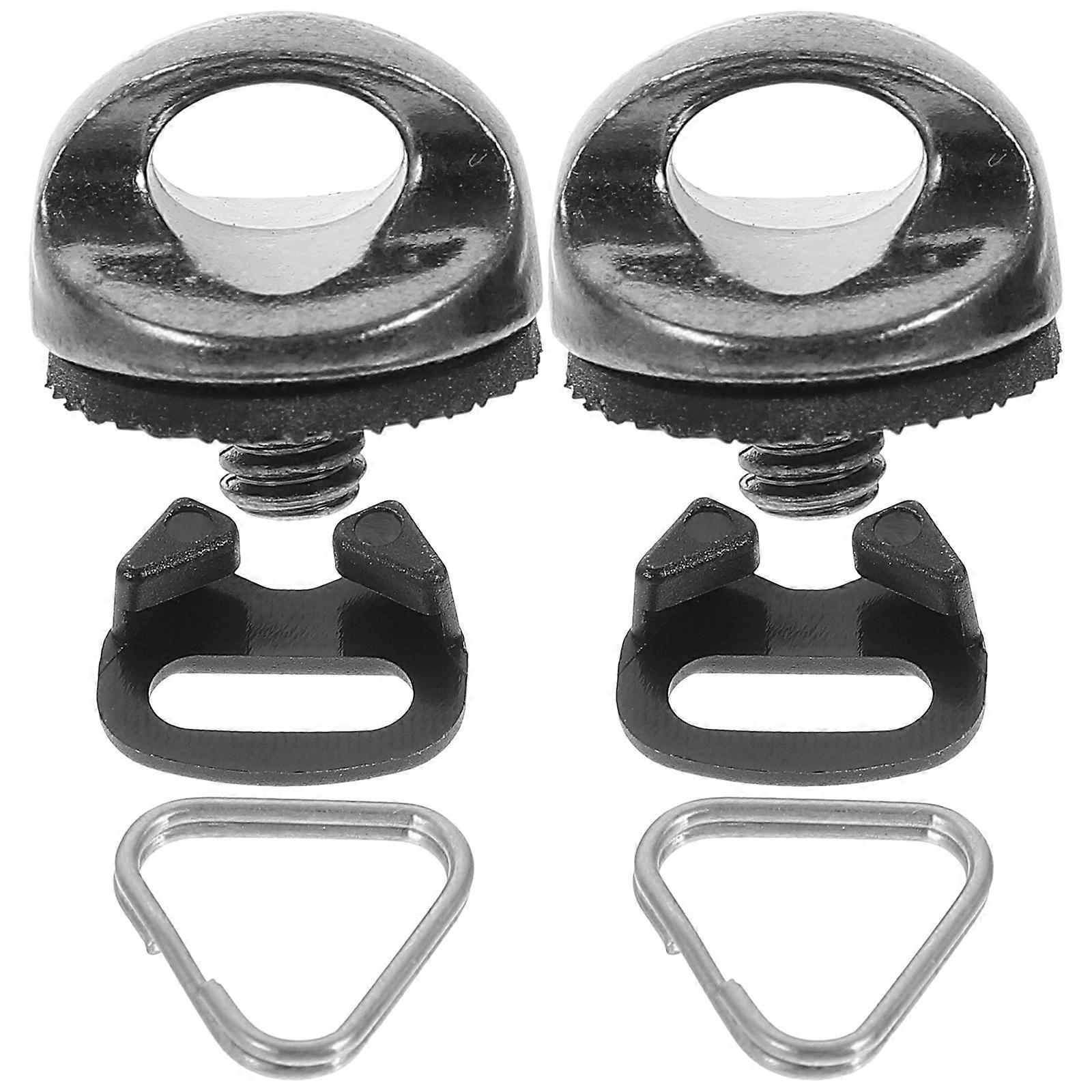 1 Set Camera Clip Split Ring Triangle Split Hook Wrist Strap Fixing Screw