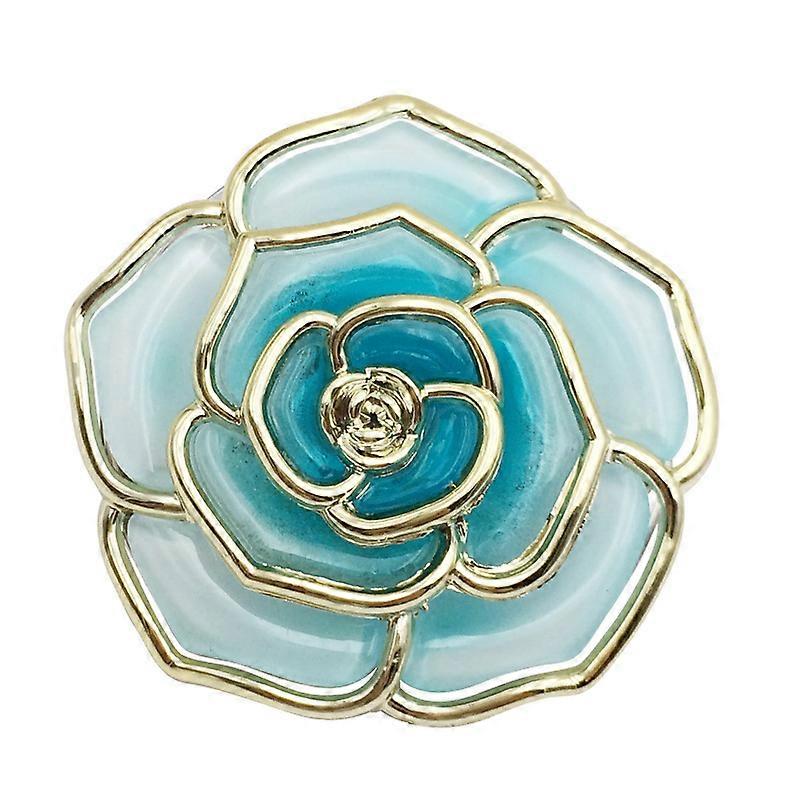 Portable Foldable Wallet Hook Round Rose (Blue, Pink) 2 Pieces