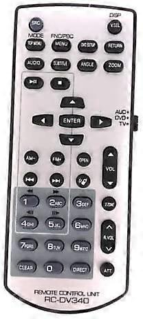 Replace RC-DV340 for Kenwood Audio AV Remote Control DDX514 DDX616 DDX7019