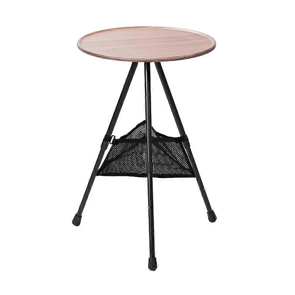 Telescopic Folding Round Table Outdoor Three-legged Dining Table Portable