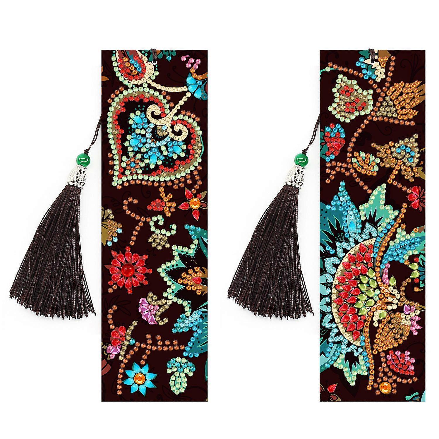 ChristmasDiamond Painting Bookmark(Style 34)