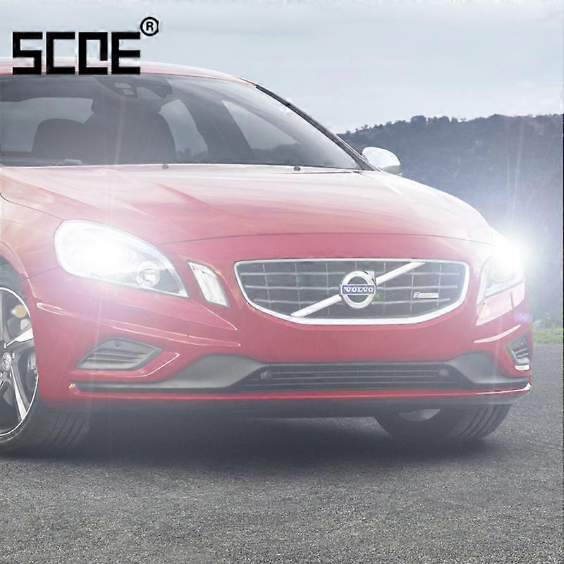 For Volvo C30 C70 S40 S60 S80 V40 V 60 V70 XC60 XC70 SCOE 2PCS Auto Low Beam Super Halogen light Headlight Car Styling warm white
