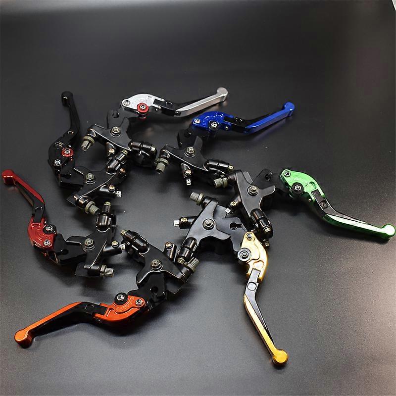 Universal CNC 7/8" 22mm Motorcycle Clutch Brake Master Cylinder Reservoir Levers Kit Fluid Reservoir Set