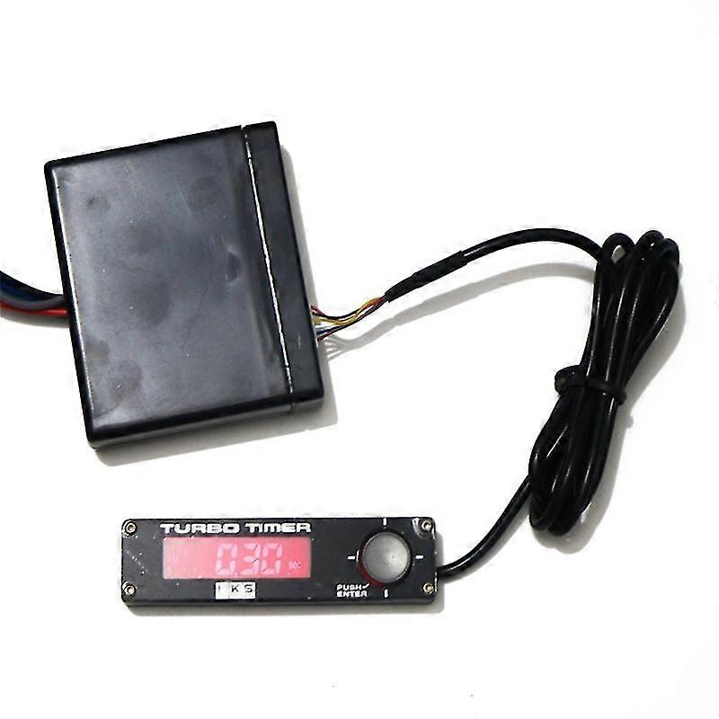 Auto Turbo Timer Device Digital Led Display Parking Time Retarder 12v Universal