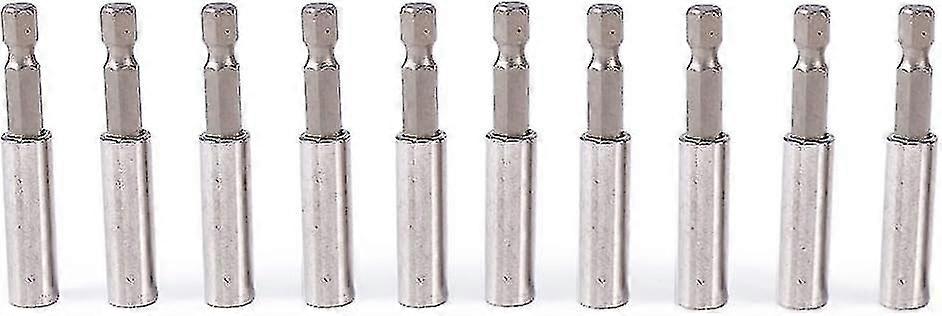 10 Pieces Magnetic Hex Socket Extension Adapter Set for Electric Drills