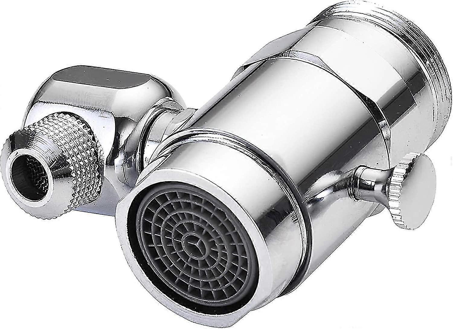 360 Rotatable Faucet Aerator, Dual Function, Splash Protection