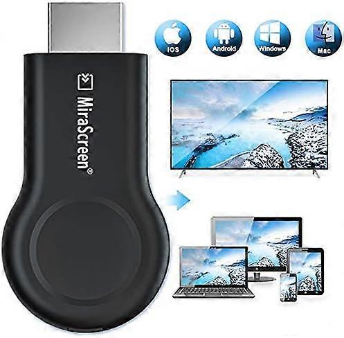 Wireless WiFi Display Adapter Dongle, MiraScreen E8 2.4G