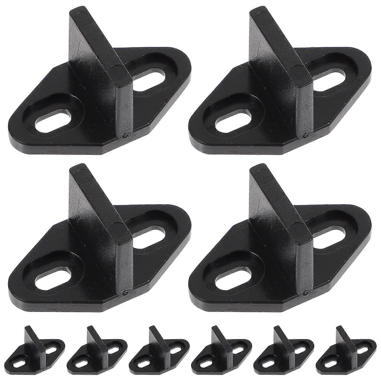 10pcs Barn Door Guide Sliding Door Guide Floor Guide Stop Bottom Guide
