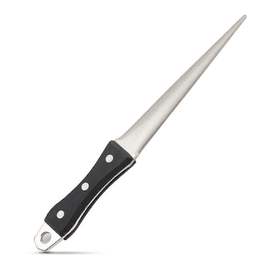 Professional Stainless Steel Knife Sharpening Tool Stick Sharpener Abrader for Chef Use