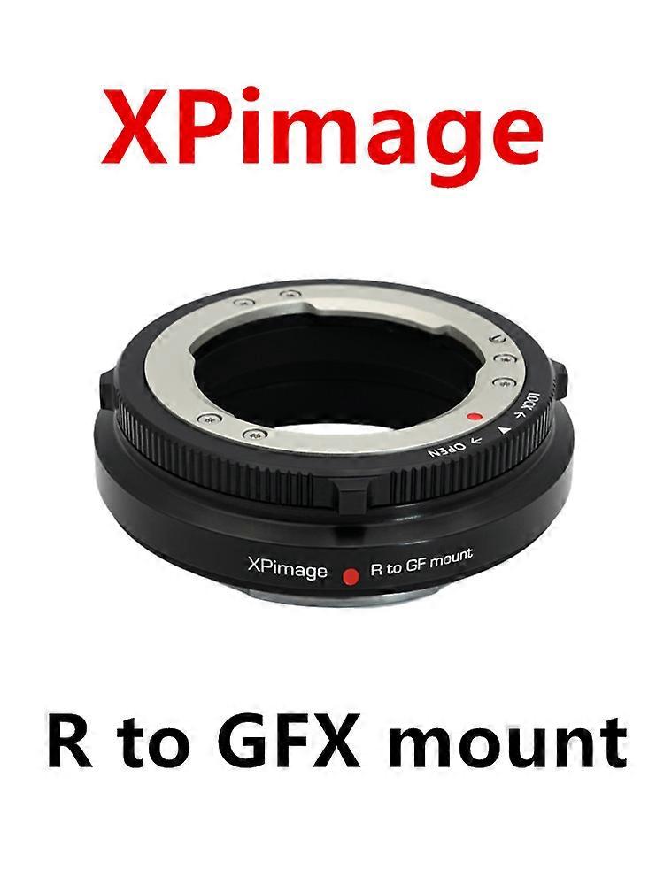 Leica R lens to Fuji GFX Camera adapter ring is applicable to L/M-GFX 50S2 100S 50S 50R. XPimage locking adapter