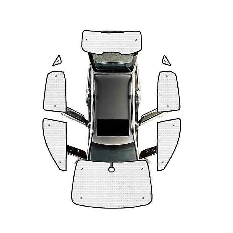 Parasole per finestrini laterali per auto per MG ZS ZS11 MGZS ZX 2018 ~ 2023 Parabrezza per auto Protezione solare anti-UV Visiera Accessori per ombrellone