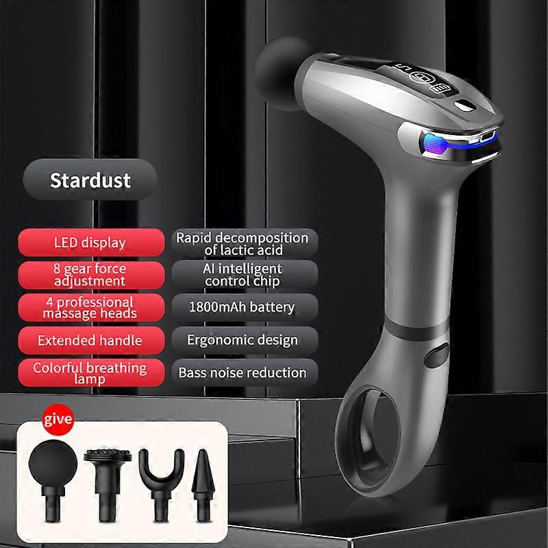Πιστόλι μασάζ δόνησης Professional Deep Muscle Massager Ανακούφιση πόνου Χαλάρωση σώματος Fascial Gun Fitness