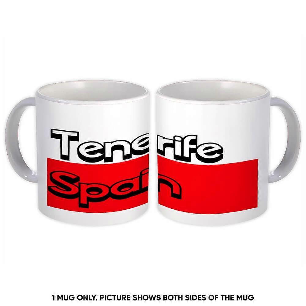 Gift Mug: Tenerife Spain Rectangle
