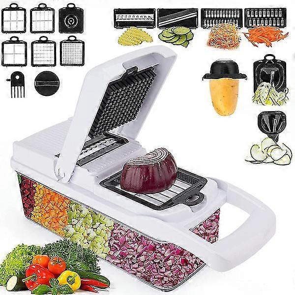 22 en 1 Deluxe Vegetable Chopper Oignon Chopper avec récipient