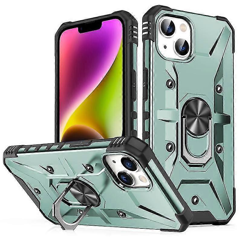 For Iphone 14 Plus Ring Holder Phone Case (blue)