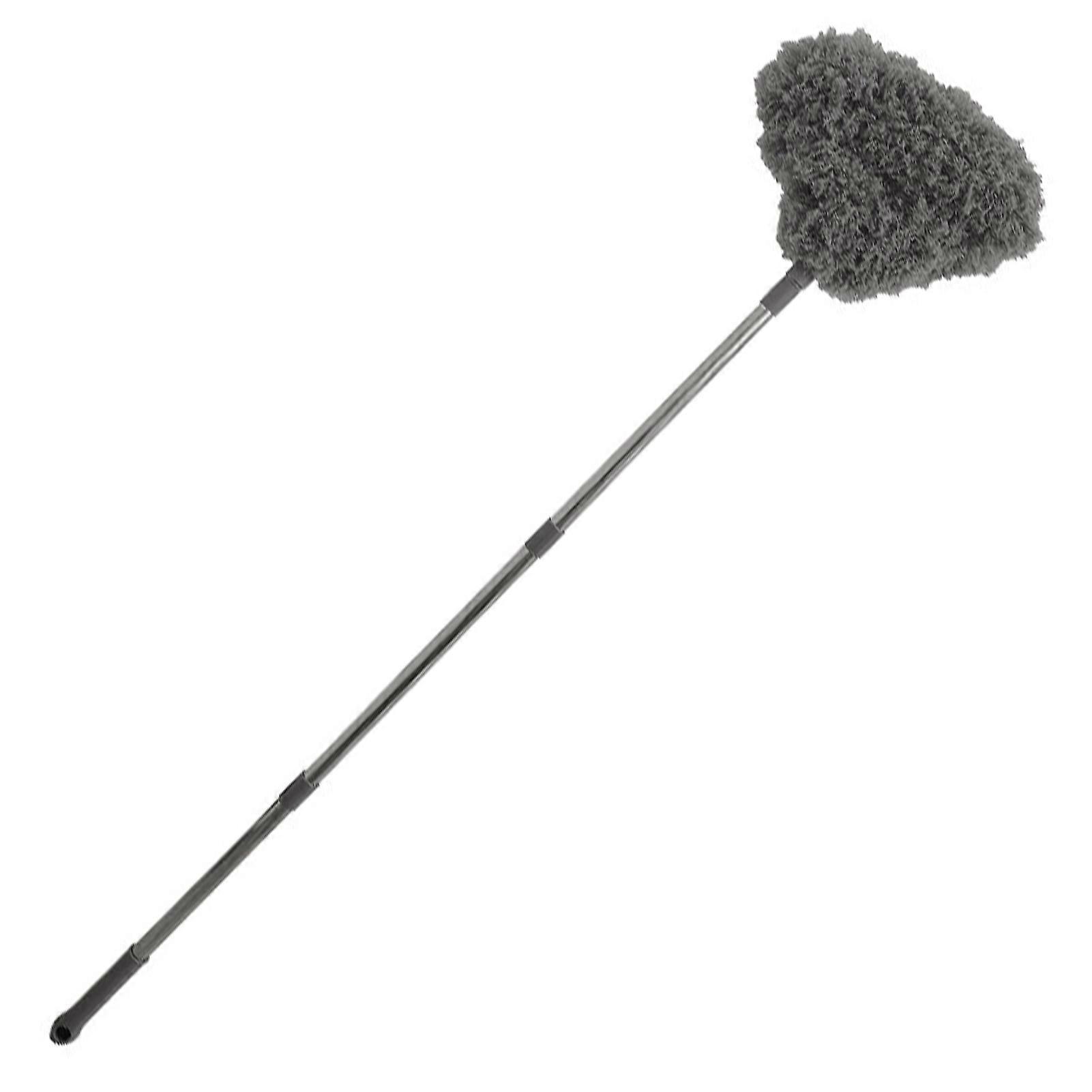 Ceiling Fan Duster Brush with Extendable Handle Reusable Microfiber Blade Cleaner Microfiber Ultra-fine Duster Jikaix