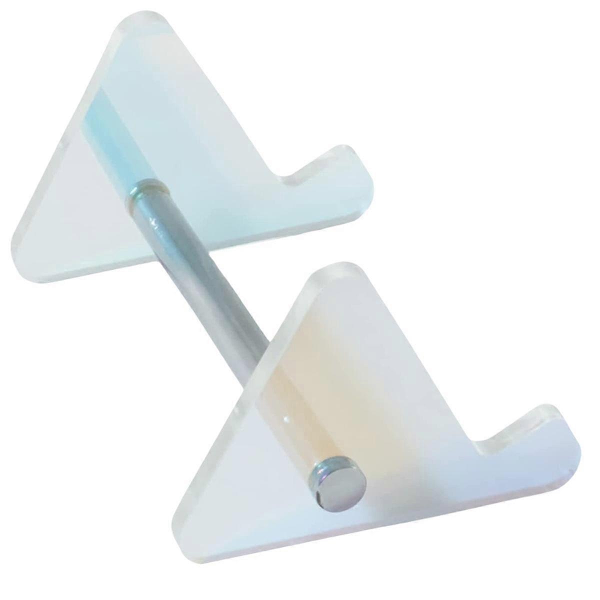 Supporto per tastiera in acrilico multicolore rimovibile Vassoio da tavolo trasparente Supporto per tastiera per computer Multicolor 1 strato