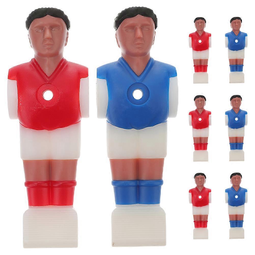 8pcs Foosball Machine Figures Table Football Figures Foosball Machine Accessories Soccer Player Statue