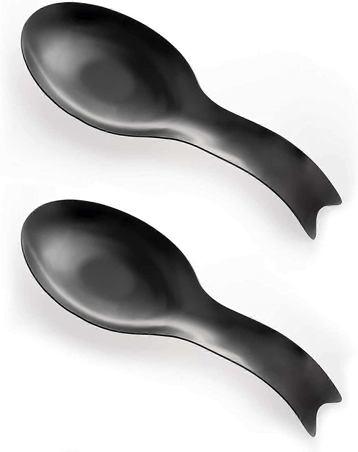 Bella rastrelliera per cucchiai in acciaio inossidabile a forma di pesce felice per fornelli Griglia per cucchiai in metallo per cucina Cou