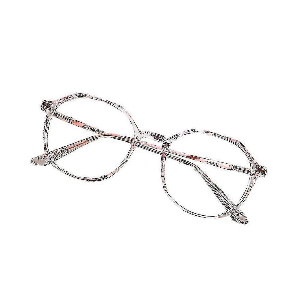 Irregular Round Frame Glasses Frame Translucent Optical Frame Anti-