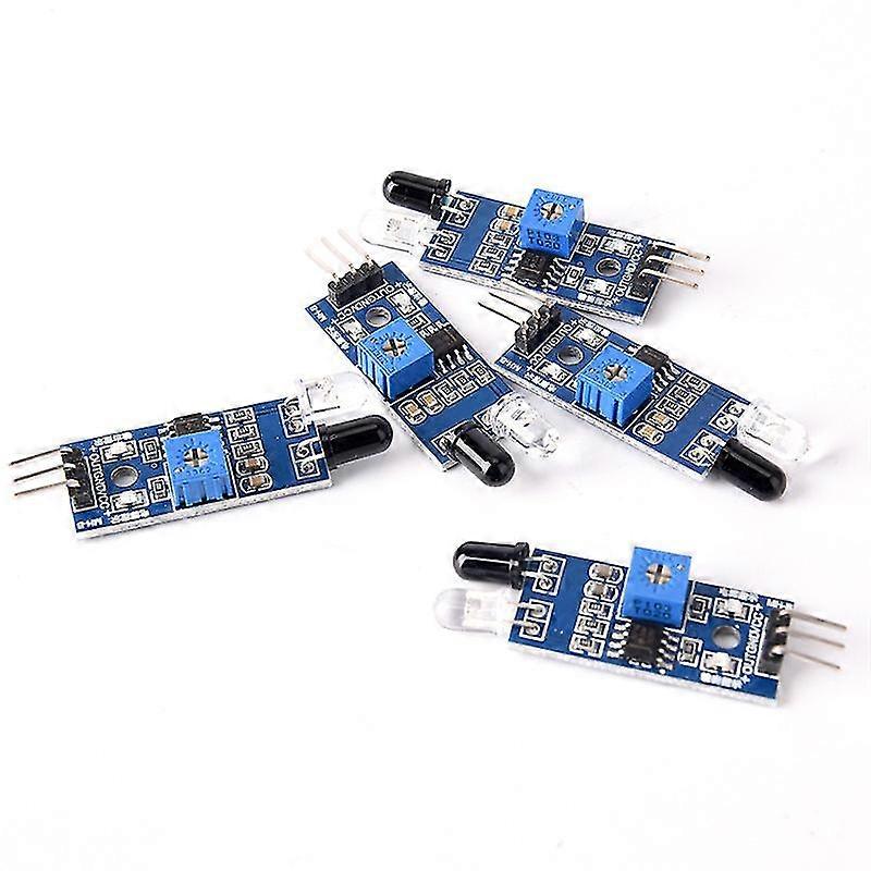 5pcs Ir Infrared Obstacle Avoidance Sensor Module For Arduino Smart Car Robot Shytmv