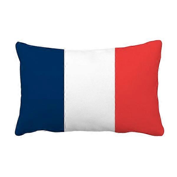 France National Flag Throw Pillow