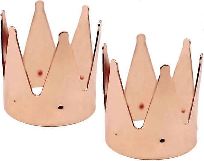 10 Stück Krone Schönheit Ei Halter Make-up Organizer Ständer Make-up Blender Halter Make-up Halter Puff Rack Stift Organizer Bleistift Rest Make-up Blender Ständer Al