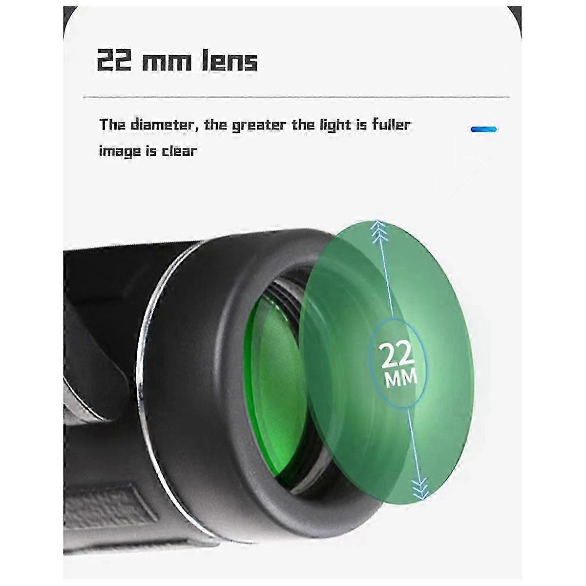 新製品200x25アップグレードされたHD双眼鏡折りたたみ式ミニ望遠鏡Bak4光学狩猟屋外キャンプ旅行