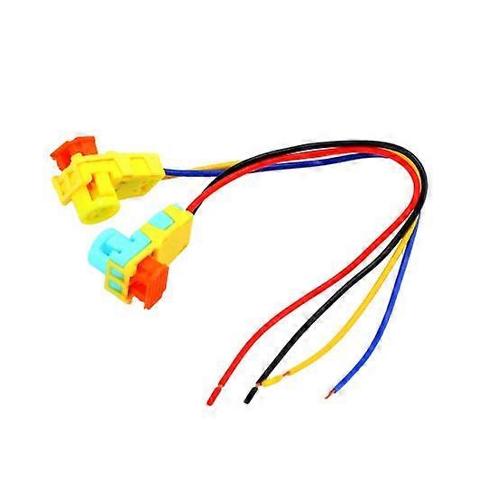 2Pcs Durable Airbags Reliability Standard Connector High Standard Compact Car Airbags Clock Spring Connector